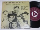 Very rare Bill Haley & the Comets EP Dim Dim the Lights Sweden 1955 VG+/VG+