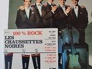 LP 25 CM  LES CHAUSSETTES NOIRES avec E. MITCHELL  - AVEC POSTER - AVRIL 1961