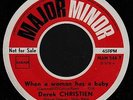 DEREK CHRISTIEN: When A Woman Has A Baby (´70 / scarce orig. Belgian PROMO 7