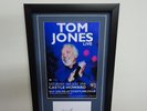 Tom Jones Hand Signed/Autographed Card with a Photo & COA