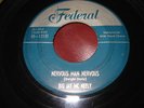 BIG JAY McNEELY NERVOUS MAN NERVOUS/ROCK CANDY RARE FEDERAL 45RPM EXC+HONKIN'SAX