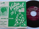 MICHELE RICHARD (12 ans) Valse de Noel NM- CANADA ORIG 1958 P/S FRENCH METEOR 45