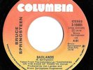 BRUCE SPRINGSTEEN -Badlands- 1978 CANADIAN Columbia 45  CANADA  NM