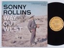 SONNY ROLLINS Way Out West CONTEMPORARY LP mono