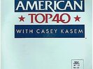 AMERICAN TOP 40 WITH CASEY KASEM 4LP 21/3/1987 GEORGE MICHAEL PRINCE BON JOVI