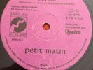 LES PETIT MATIN CHILE  SINGLE CLAUDE FRANCOIS FLECHE 1975