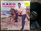 Kako y su Combo - VOL.II / Chivirico Davila  QUE RICO  SON MONTUNO ALEGRE LP EX
