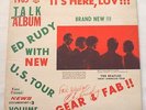 Ed Rudy With The Beatles 1965 New U.S. Tour Volume 3 LP Vinyl SIGNED Fab Wishes