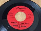 CHER FIRST RECORDING: BONNIE JO MASON- RINGO I LOVE YOU/BEATLE BLUES ANNETTE EX