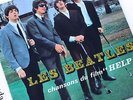 LES BEATLES THE RARE GOLFING COVER HELP EP 1965 ORIGINAL FRANCE GOLF VERY RARE
