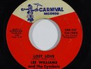 Northern Soul 45 LEE WILLIAMS & THE CYMBALS Lost Love/Peepin on Carnival