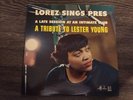 Lorez Alexandria ?Lorez Sings Pres 565 Music Album Vinyl Records 1958 LP 3722