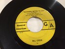 Bill Oddie 45 Nothing Better To Do General American Records Rare Psych Garage