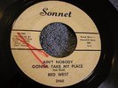 RED WEST Ain't Nobody Gonna Take My Place / My Thanks  Rockabilly Rock Sonnet 45