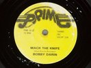 Prime Records 78 RPM Reissue - Bobby Darin / Roy Orbison