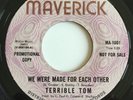 Terrible Tom - Rare Northern Soul - We Were Made For Each Other - NM - Promo