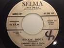 Johnnie Carr 45 ROCKIN' SHOCK / HITTIN' THE ROAD Selma 1003 Rare Rockabilly