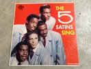 The Five Satins Sing LP ELP 100 red Ember deep groove