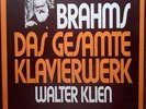 Walter Klien - Johannes Brahms - Das Gesamte Kla Vinyl Schallplatte - 128680