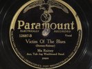 78 RPM -- Ma Rainey acc. Tub Jug Wshbd Band, Paramount 12687, E/E-V+  Blues Jazz