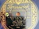 FRED ASTAIRE Putting All My Eggs Brunswick 78 1936 BLUE WAX E+ Johnny Green