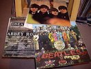 THE BEATLES.SGT PEPPERS/BEATLES FOR SALE/ABBEY ROAD.(MISALIGNED APPLE)GOOD.