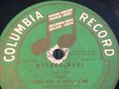 SIGNED HUNGARIAN Columbia 78 RPM Fedak Sari & Kiraly Erno E1663 V+