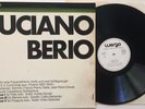 Luciano Berio Circles Berberian, Pierre, Wergo LP, German Import, NM