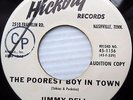 JIMMY BELL popcorn WHITE LABEL PROMO 45 Honey Bee Poorest Boy In Town R&B  JR437