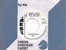CHUCK BERRY * 45 * Sweet Little Rock & Roll * 1958 #47 * DJ PROMO VG+/VG++ CHESS