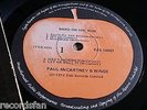 ORANGE Apple  rare Paul McCartney & Wings 