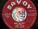 HEAR Varetta Dillard 45 Mercy Mr Percy/No Kinda Good SAVOY 897 NM R&B soul CLEAN