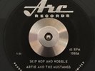 Rockabilly 45 Artie and The Mustangs Skip Hop And Wobble on Arc HEAR