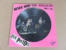 SEX PISTOLS Never Mind The Bollocks LP RARE ORIGINAL UK PICTURE DISC PRESSING