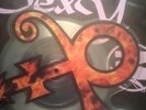 Prince 'sexy m-f' shaped picture disc in stickered sleeve