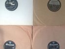 Set Of 4 Bill Haley 78's, Shellac, Rock Around The Clock, Alligator, R.O.C.K