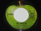 Beatles Something/Come Together Rare Apple 45 RPM Record Capitol Logo Rim Print