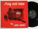 JEAN WARD * Stay Not Late * FOLKSOUND LP 1976