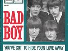 THE BEATLES 45 EP BAD BOY+PS HOLLAND RARE