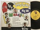 The Miracles I'll Try Something New LP VG/EX Tamla 1st Pr Mono Smokey Robinson
