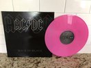 AC/DC ?- BACK IN BLACK -BRAND NEW PINK MARBLED COLORED VINYL LP RECORD