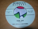 THE JORDAN BROTHERS - Sloe Gin/Basin Street Rumble - RARE early 60's R&R INST NM
