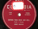 HEAR  RARE Rockabilly 78 JIMMY MURPHY Sixteen Tons Rock & Roll COLUMBIA 21534 E-