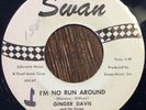 Ginger Davis and the Snaps, I'm No Runaround/Laughin 45, RARE GIRL GROUP Swan