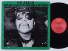 GG ALLIN Freaks, Faggots, Drunks & Junkies HOMESTEAD LP