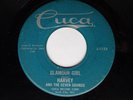 1963 Northern Soul 45 HARVEY & SEVEN SOUNDS Glamour Girl / New York City  CUCA