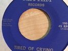 The Off-Beats - Tired Of Crying / Tell Me Baby - Rhythm Records 100  -  Rare
