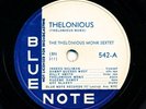THELONIUS MONK SEXTET on E- 1948 Blue Note 542 - Thelonius / Suburban Eyes