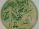 Vtg 1946-7 VOGUE PICTURE DISC Art Kassel Orch. PINUP Sav-Way R781 P147 78RPM