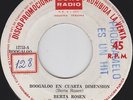 BERTA ROSEN Boogaloo en Cuarta Dimension  SALSA BOOGALOO PERU 45 Listen